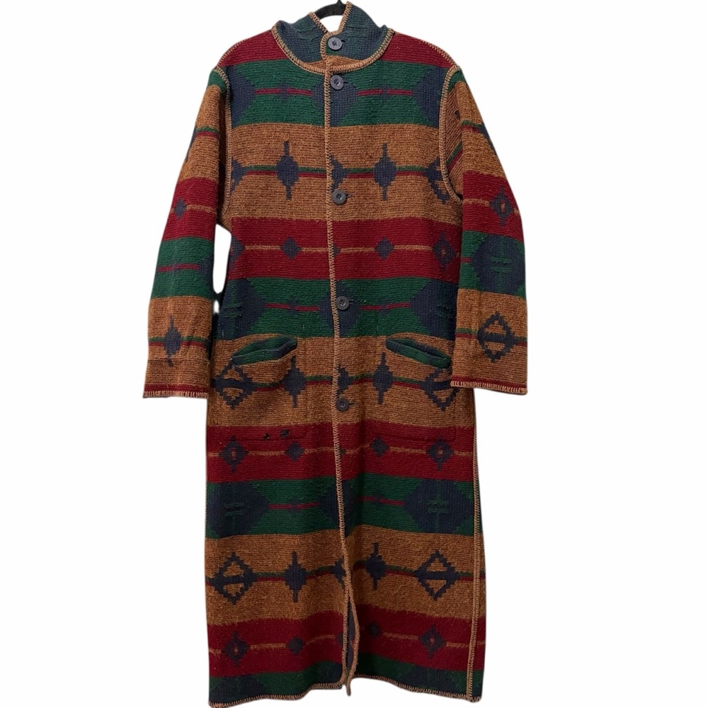 Vintage‎ Woolrich trench hooded jacket size M/L
